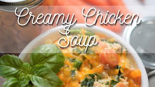 ALWAYS A WINNER  *  Creamy Chicken Soup Recipe