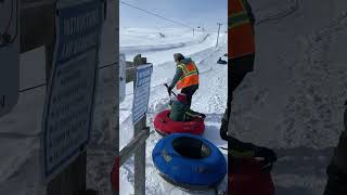 Gladstone Snow Tubing #puremichigan #906 #yooper #gladstone #happyrock #snowtubing #snowmuchfun