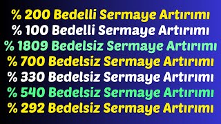 5 Bedelsiz 2 Bedelli Sermaye Artırım Başvurusu Onaylandı SON DAKİKA !!! #borsa #bedelsiz #bedelli