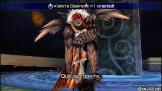 Dissidia 012 FFX battle: Jacht vs Tidus 1