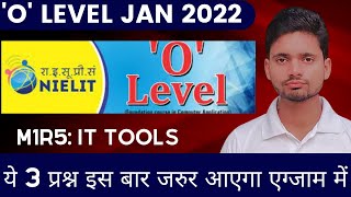 'O' Level ||  M1R5 Important Sawal || DAY-2 || Guess Paper by Er. Amit Sir #olevel #ittools #exam