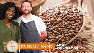 Lentil Soup & Pan-Roasted Salmon with Lentils | Chef Lee Chizmar | Cooking for Baby & Me