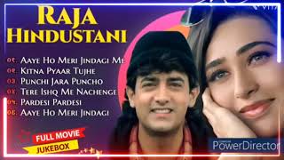 RAJA HINDUSTANI MOVIE ALL SONGS || Amir khan, Karisma kapoor  | 90' s Hindi songs ||@mymusicind