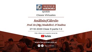 27-10-2020 Análisis-Cálculo Clase 9 Parte 1-2