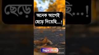 ভুলে যাওয়ার চেষ্টা করি,,,#sagar #bhai