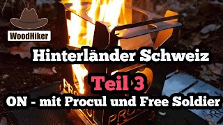 Procul Hobo und Free Soldier Hammock - Hinterländer Schweiz Teil 3