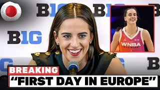 "SHOCKING: Caitlin Clark's FIRST European League Game Leaves WNBA Fans STUNNED! FANS GO WILD!"