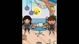 I married Wednesday Addams😱🙉#lovestory #tocaboca #shorts