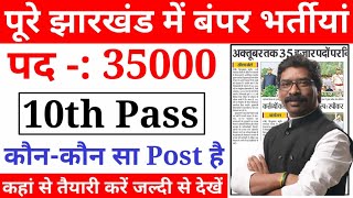 jharkhand new vacancy 2024 | new vacancy 2024 jharkhand police | jharkhand New Vacancy latest update