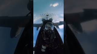 Inside the Cockpit of an A-10 Thunderbolt II using 360 camera #military #usa #shorts