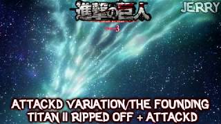 ATTACK ON TITAN SEASON 3 OST II ATTACKD OST/THE FOUNDING TITAN II RIPPED OFF