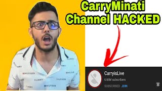 CarryMinati YouTube channel hacked !! | Big News | কবে ফিরে পাবে  Channel ?