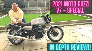 2021 Moto Guzzi V7 Special | In Depth Review