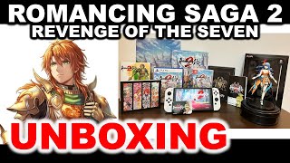 【e-STORE Exclusive】Unboxing Romancing SaGa 2: Revenge of the Seven Collector's Edition !!!