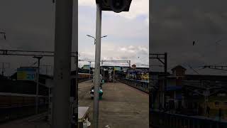 TRAIN ANNOUNCEMENT SOUNDS | SHORANUR RAILWAY STATION #shorts