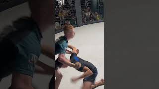 Double leg takedown. Nogi BJJ