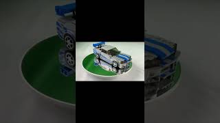 LEGO SPEED CHAMPIONS 2 Fast 2 Furious Nissan Skyline GT-R (R34) Speed Build #short #shorts #lego