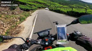 POV Ride | Munnar to Kanthalloor | Kannan Devan Tea Estate | Ride to Munnar | EP 3