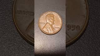 1958 LINCOLN WHEAT PENNY US #coin #treasurehunts #collection #shorts