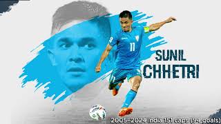 Sunil Chhetri - The greatest Indian footballer of all time scored 94 goals!!!! (Highlights)