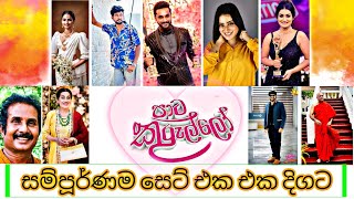 pata kurullo(පාට කුරුල්ලෝ)teledrama full cast names with photos