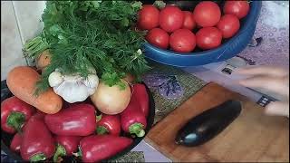 СОТЕ из 🍆 баклажанов - прекрасно и зимой, и летом! Просто готовить, вкусно есть!