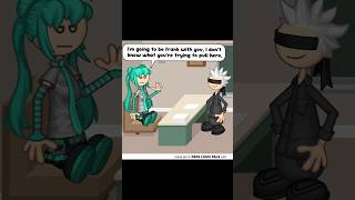 Hatsune Miku and Gojo Have A Meeting