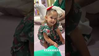 🌺🥰FLOFLO TENTA FAZER ISSO COM A VIRGINIA MAS A MAMÃE NÃO QUIS #floflo #mariaflor