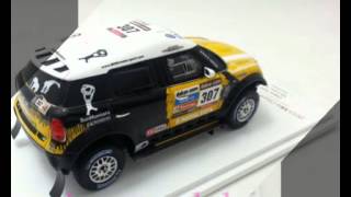 2013 Mini Countryman All4 Racing #307 Dakar Rally 3rd Place Monster X-Raid Team TSM144344