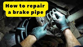 Toyota Corolla 150 repair brake pipe