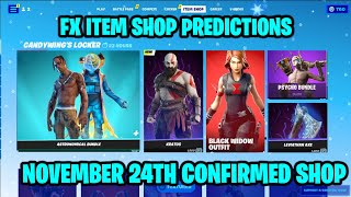 November 24th 2023 Fortnite Item Shop CONFIRMED / Fortnite Early Item Shop Prediction November 24th