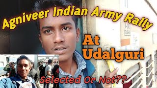 AGNIVEER 2022 || Agniveer Indian Army Rally || Selected Or Not🤷‍♂️???