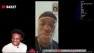 KSI mocks Speed for always talking nonsense where it leads Speed to act Sus