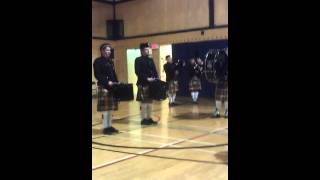 NWT Pipe Band-Drum Salute and Auld Lang Syne