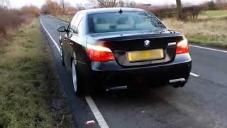 Bmw M5 E60 launching like a rocket