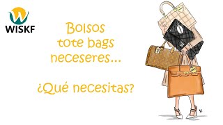 Bolsos, tote bags, neceseres... ¿Qué necesitas? #wiskf #shopping