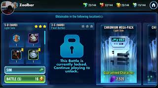 Star Wars Galaxy of Heroes Unlock Darth Malak Minimum Requirements Dark Side