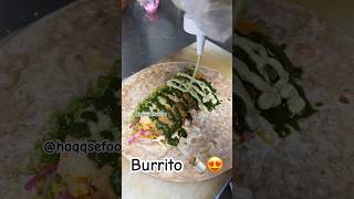 Would you try this? 🌯@Haqqsefoodie_ 😅 #burrito #mexicanfood #streetfood