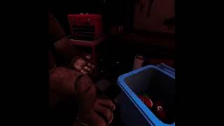 FNAF vr is really scary😱 #fnaf #fnafvr #vr #scary #horror #jumpscare #chica#freddy #partsandservice