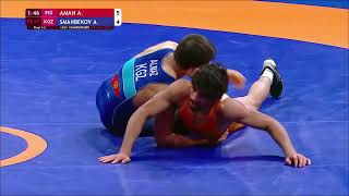 57Kg FS-Final Aman (IND)VsSmanBekav(KGZ)