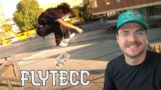 Flytecc Versace Plug dropped two videos!? Skateboard reaction