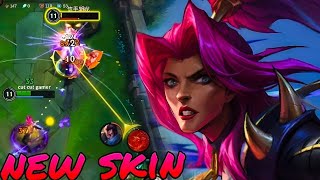 Wild Rift:NEW SKIN SOUL FIGHTER KALISTA FULL GAMEPLAY (ITEMS/RUNES)