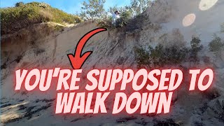 Wife’s Cliff Dive: Stunning Coastline Photography & a Funny Mishap!