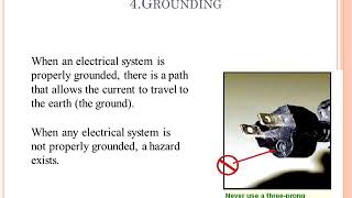 MODULE 5, ELECTRICAL HAZARDS part 6