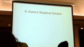 HPS100H1 lecture #10: Hume's Skeptical Solution (part 1)