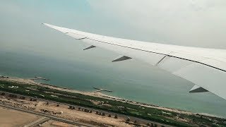 Oman Air Boeing 787-8  Dreamliner TAKEOFF from Muscat Airport (MCT)