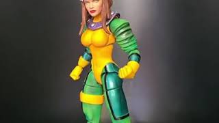 marvel legends custom A.o.A Rogue by facecustoms