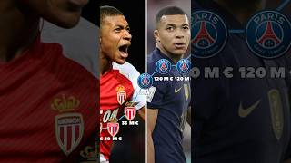 Kylian Mbappe’s Market Value Journey and Teams #football #mbappe #marketvalue #shorts #viral