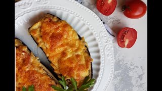 Лодочки из баклажанов с фаршем. Самый вкусный ужин!