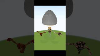 Dogday, Zoonomaly, Pou Statue Timelapse Build | Bou's revenge animation